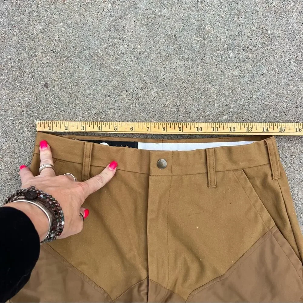 VTG 80s Gamehide Brushbuster II Brown Men's Field Hunting Pants TAG 32 (29x27)